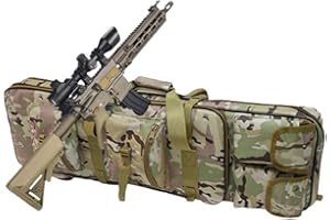 QMZDXH Taktische Gewehrtasche, Tactical Rifle Rucksack, Oxford Stoff Soft Air Rifle Gun Carry Case, Rifle Bag Case, Tragbare Jagdausrüstung Taktische, Fur Zum Angeln, Jagen, Schießsport 85cm