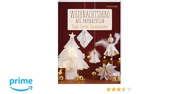 Weihnachtsdeko Aus Papiertüten Engel Sterne Tannenbäume