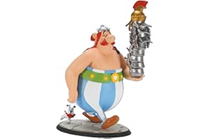 Plastoy SAS PLA40099 Obelix con una Pila de Cascos e Idefix
