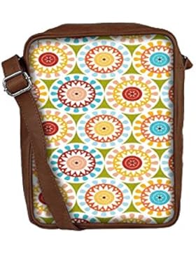 Snoogg , Damen Umhängetasche mehrfarbig multi