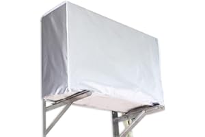 ISSIMOBER Copri Condizionatore Da Esterno Universale, Impermeabile Copertura Condizionatore Esterno, Anti-Polvere Anti-Neve Copri Motore condizionatore esterno(94 x 40 x73cm)