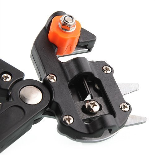 Signstek Einhand-Ratschenschere/ Veredelungsschere, Garten Obstbaum Professionelle Prune Scher Snip Pfropfen Schneidwerkzeug mit 2 Ersatzmesser - 4