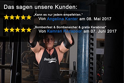 Geez Bauchmuskelschlaufen Armschlaufen – Von Sportlern für Sportler – für Klimmzugstange - 3