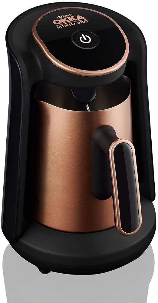 Arzum Okka Arzum OK0010 OKKA Minio Pro Türk Kahvesi Makinesi, 4 Fincan, 480W, 16.5x16x22.5 cm, Paslanmaz Çelik, Bakır