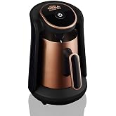Arzum Okka Arzum OK0010 OKKA Minio Pro T&uuml;rk Kahvesi Makinesi, 4 Fincan, 480W, 16.5x16x22.5 cm, Paslanmaz &Ccedil;elik, Bakır