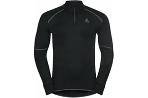 Odlo Herren Active X-warm Eco_159212 Funktionsunterwäsche Langarm Shirt mit Reißverschluss (1er Pack)