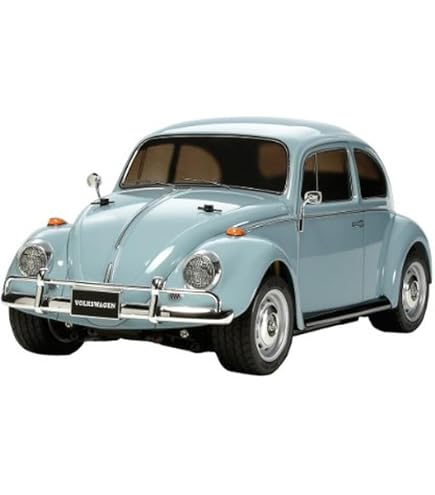 Tamiya 58677 1:10 VW Karmann GHIA (M-06L), fjärrstyrd bil, RC