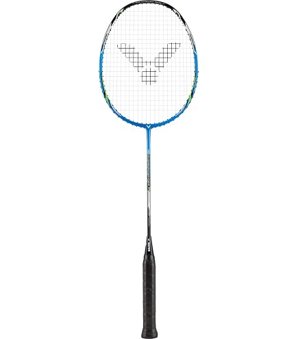 Raquette De Badminton FZ Forza Aero Power 572 - 3U G5 - Cordée - Couleur Noir/Bleu