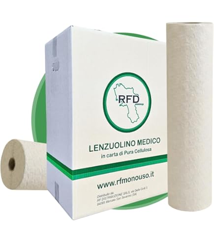 CMT Onderzoektafelpapier Cel 2-laags 150mx50cm Wit doos 6rol