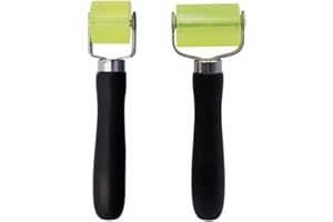 Zueyen 2 rodillos de presión, rodillo de presión para coche, protección acústica, profesional de silicona, para aislamiento térmico, bordes y para soldar lonas de PVC, 17.5 x 5 x 2.5cm