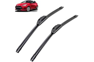 AUTOZONEA 2 pezzi Tergicristallo anteriore e posteriore per auto per Toyota Yaris XP210 2022 2021 2020 Tergicristalli automatici Tergicristalli Accessori