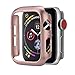 Produktbild TianranRT Ultra Dünn PC Sprühen Gehäuse Schutz Stoßstange Gehäuse Abdeckung Für Apple Watch 4 44 mm (Roségold,44MM)