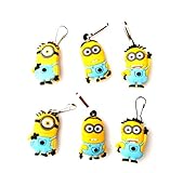 AVIRGO 6 pcs Zipper Pull Charms for Jacket Backpack Bag Pendant Set # 31-2