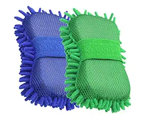 Autopearl Microfiber Cleaning Cloth Sponge (Set of 2)