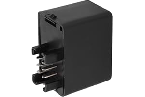 HUAIRDUM Relè flash, Indicatore di direzione Controller Flash Controller Moto Flash Relè Flash a 7 pin LED Relè Flash per Moto per Suzuki Motorcycle