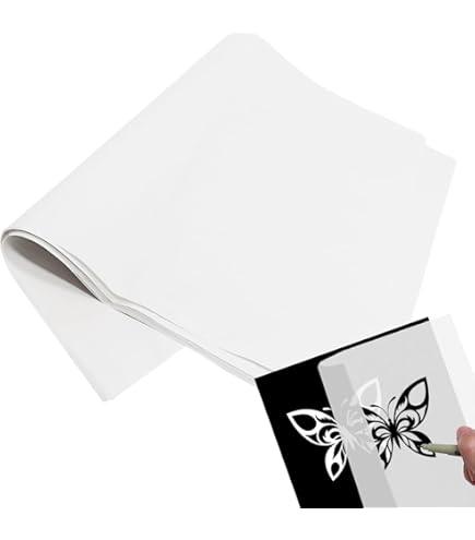 Carta Carbone Bianca - 100 Pezzi A4 Per Trasferimento Su Legno, Stoffa E Carta - Foto 12