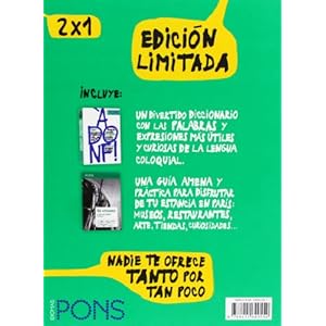 À donf ! 2 x 1 EDICIÓN ESPECIAL (diccionario de argot francés + guía de París) (Pons - Diccionarios)