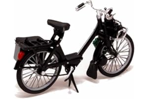SAST NOREV Miniature de Collection Vélomoteur SOLEX 3800 de 1966 Noir 1/18 Métal