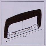 koffergriff leder Tasche hartschale aus Kunststoff/Metall Typ Drop Griff mit Schrauben