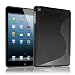 Produktbild Cool Flexible Soft TPU S Line Design Schwarz Case für Apple iPad Air 2 iPad 6