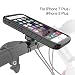 Produktbild Gelink iPhone 8 Plus/iPhone 7 Plus Bike Kit, Fahrradhalterung Handyhalterung Fahrrad & Schutzhülle Case, 360° Rotation Telefonhalter fürs Rad, Straßen, Sowie Motorrad und Roller (5,5 Zoll)