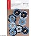 Produktbild Artemio Set 8 Blumen Knöpfe, Leinwand von Jean, blau, 11,5 x 0,5 x 19 cm