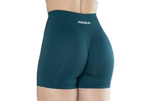 AUROLA Dream Short D'entraînement pour Femme Yoga