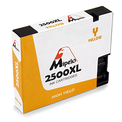 Mipelo Kompatibler Ersatz für PGI-2500 PGI-2500XL Hohe Kapazität Druckerpatrone – 4 Pack Gilt für Canon MAXIFY MB5050 MB5350 MB5450 MB5150 iB4050 iB4150 MB5155 MB5455 Drucker - 6