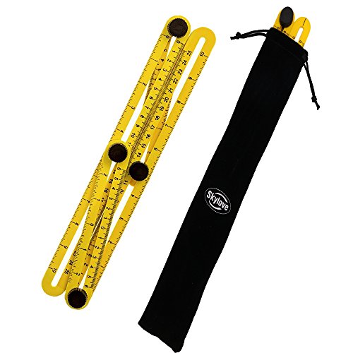 Skylove Angle-izer Vorlage Werkzeug – Vorlage Marker Tool Langlebig Einfach zu festigen Erstellen professionelle Layouts & Marker für Handymen, Bauherren, Handwerker - 7