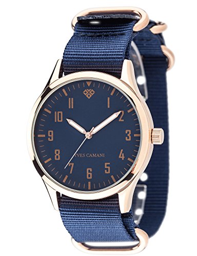 Yves Camani Unisex-Armbanduhr Unisson Analog Quarz YC1084-G Yves Camani Unisex-Armbanduhr Unisson Analog Quarz YC1084-G
