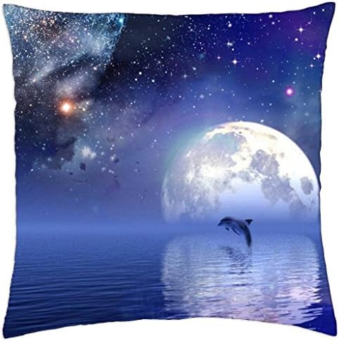 dolphins Star - Throw Pillow Cover Case (18