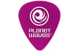 Planet Waves 1DPR6-25 Duralin Purple Picks Heavy Gauge - Pack of 25
