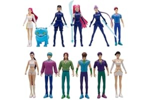 GENERIC Kpop Demon Hunter Figures 12-Pack, 3D Game Character Collectible Models, Anime Action Figures for Display, Desk Decor & Halloween, Christmas, Birthday Gifts for Fans (12-Pack)