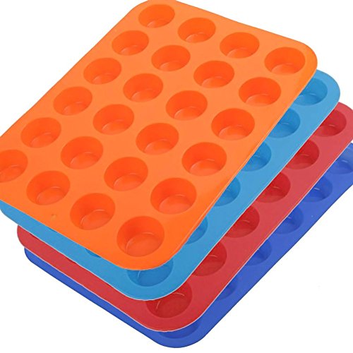 ztsy 24�Mulden Mini Muffin Cup Silikon Cookies Cupcake Bakeware Pfanne Seife … - 2