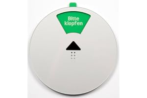 PROMESSA-DESIGN FREI - BESETZT rundes Schild Grau-15 cm-Bitte klöpfen-Nicht im Büro-Bitte warten-Bitte nicht stören-In einem Meeting-Bin gleich zurück. (Grau)