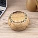 Produktbild Portable Mini Wooden Chess Wireless Bluetooth Speaker Support TF Card Stereo(Color:Yellow)