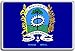Produktbild Brazil, Paraná State, São José Dos Pinhais City flag fridge magnet - Kühlschrankmagnet