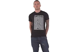 Joy Division Men's Unknown Pleasures T-Shirt Black