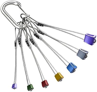 Black Diamond Stopper Set Classic #5-11 - Coinceur - argent/Multicolore 2017
