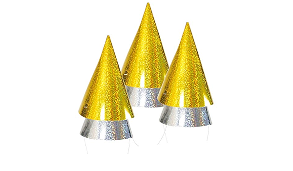 Nouvel An Chapeau Chapeau De Fête Différentes Couleurs Assorties :  Amazon.fr: Cuisine Et Maison