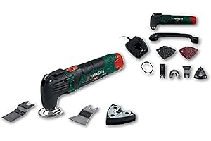 KOMPERNASS PARKSIDE Parkside. Outil multifonction sans fil Parkside - Unité nue. Technologie d'oscillation très polyvalente pour scier, couper, gratter et poncer Vert