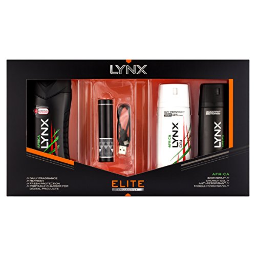 Lynx Africa Powerbank Gift Set