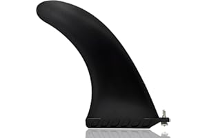 ‎ANFYKO Anfyko 9 inch/10 inch Universal SUP Fin with Screw - Centre Fin for Surfboard Paddleboard Longboard & SUPs (Fibreglass Reinforced Nylon, Tool-Free) - Beginner to Professional Surfer