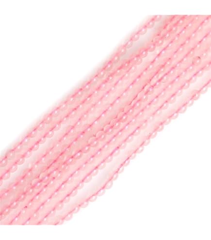 OLYCRAFT 164~166 stks 4mm Natuurlijke Rozenkwarts Kralen Natuurlijke Roze Kristal Kraal Strengen Ronde Losse Edelsteen Kralen Energie Steen voor Armband Ketting Sieraden Maken