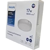 Philips Smartbright Sıva&uuml;st&uuml; Tavan Lamba 17W 3000K Sarı Işık 1800 L&uuml;men 22 cm &Ccedil;apında Plastik G&ouml;vde