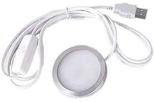 MAKERMIND LED Spot Lampe Kompatibel mit Bambulab LED Kit USB 5V 3W Warmweiss