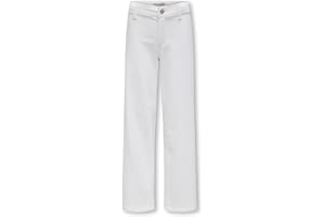 KIDS ONLY dam Kogsylvie Clean Wide Leg White Pim Noos Kogsylvie Clean Wide Leg White Pim Noos