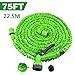Produktbild AYOUGALA Gartenschlauch Flexischlauch 75FT/22.5M Flexischlauch Wasserschlauch Ausgedehnt Gartenteich Schlauch Gartenschläuche mit 7 Funktion Garten Handbrause für Autowäsche,Gartenbewässerung,Yard