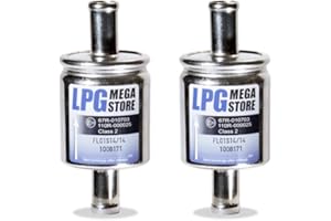2x LPG-Megastore GPL Filtro 14mm Filtro per Autogas, universalmente applicabile