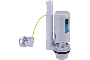 Housler®Dual Flush Fits All Push Button Toilets for 2 inch Outlet Flush Replacement Valve .30cm Cable